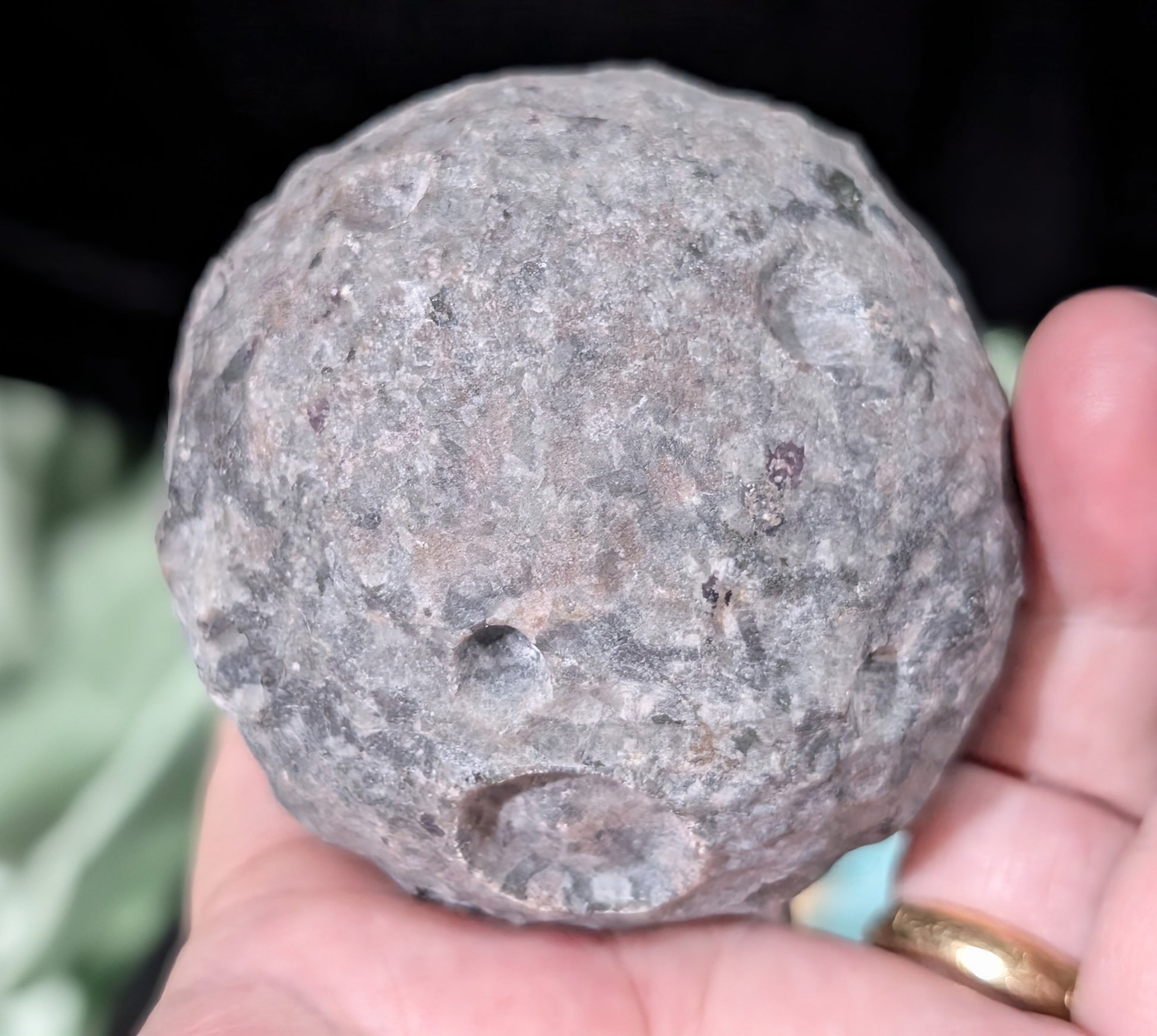 Yooperlite Moon Carving