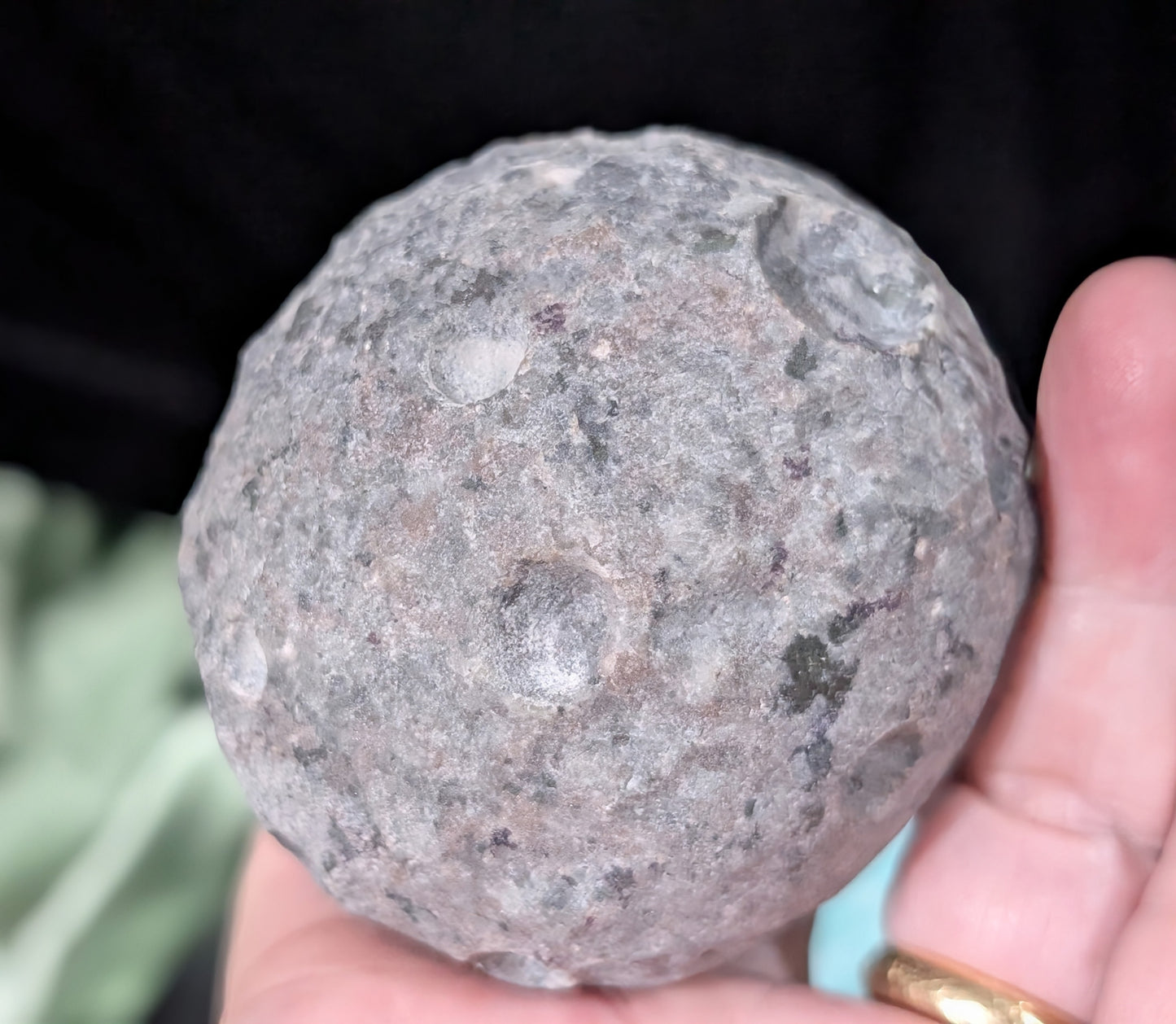 Yooperlite Moon Carving