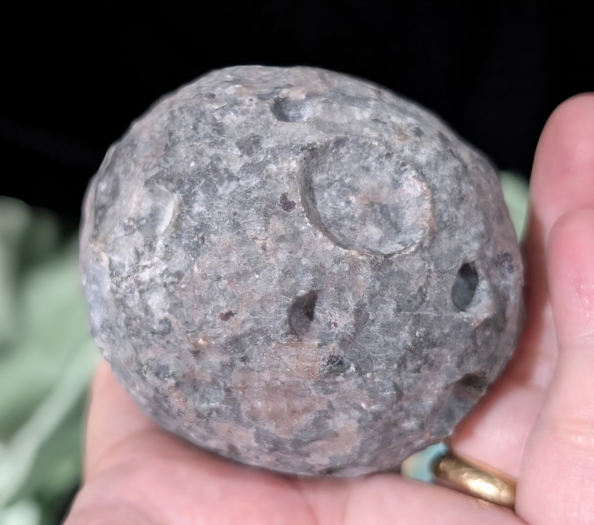 Yooperlite Moon Carving