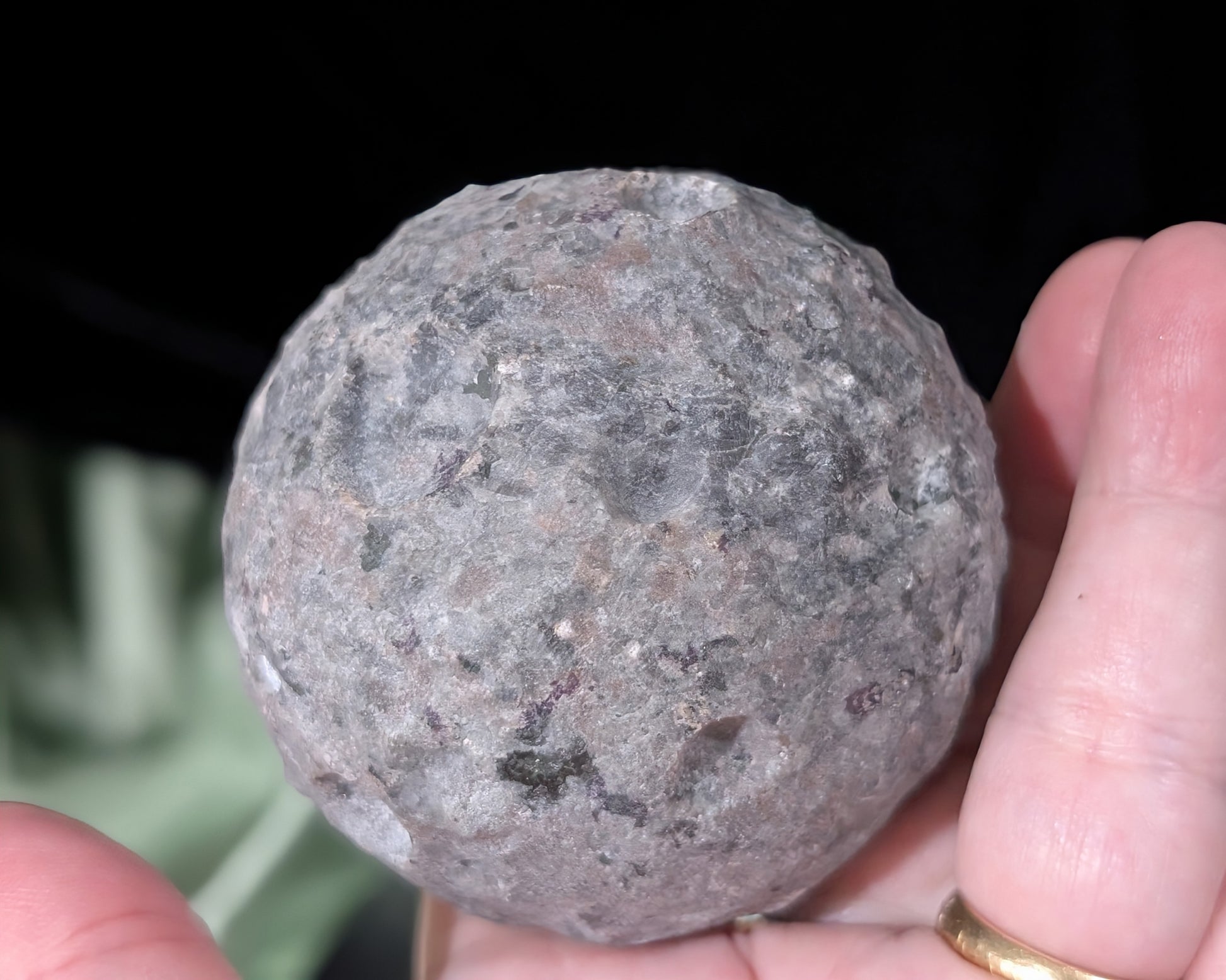 Yooperlite Moon Carving