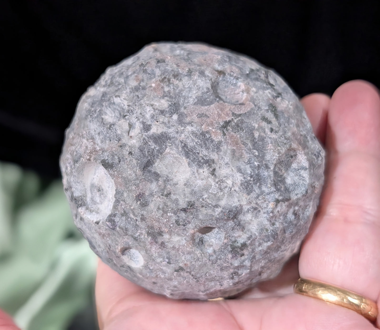 Yooperlite Moon Carving