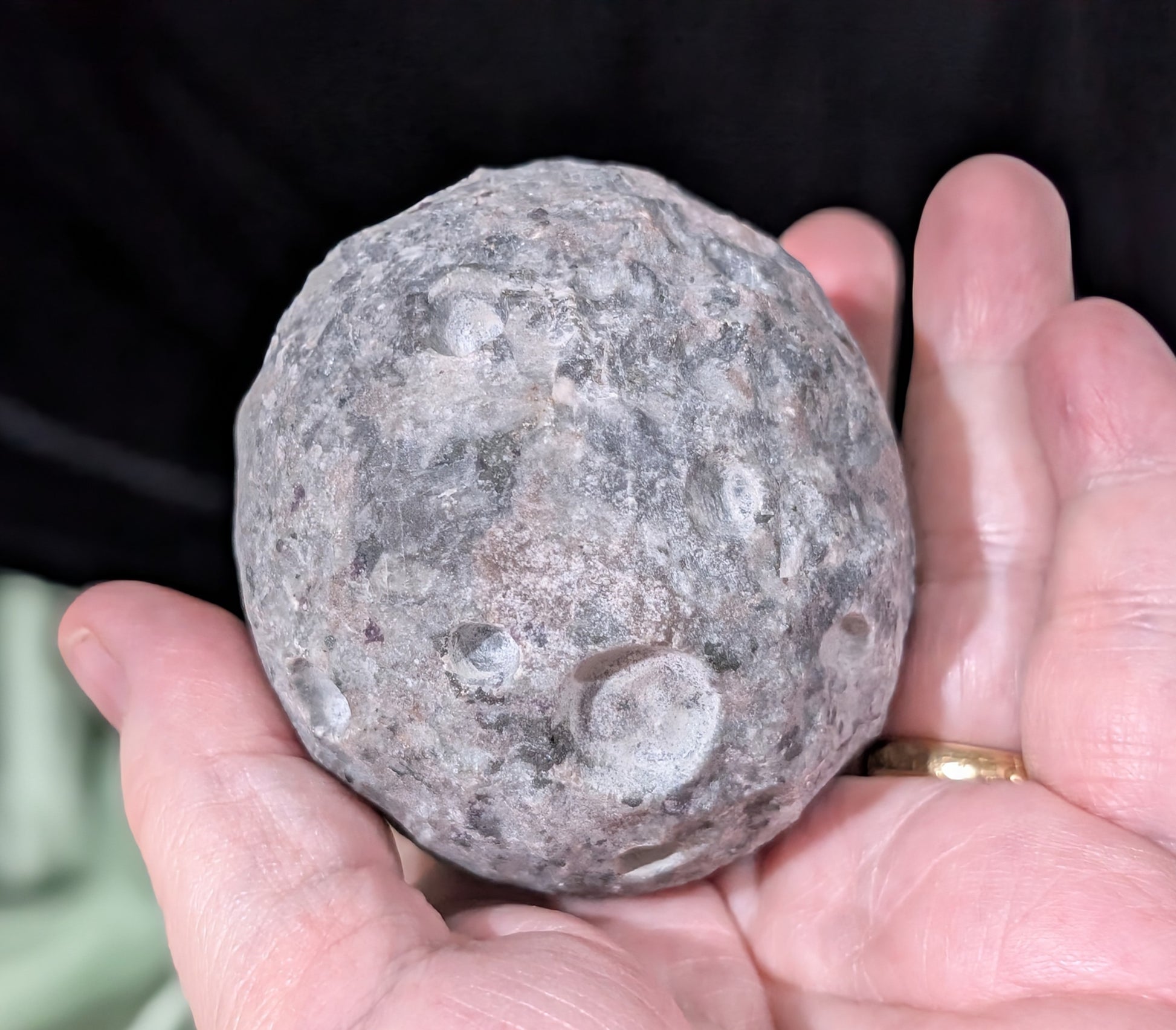 Yooperlite Moon Carving
