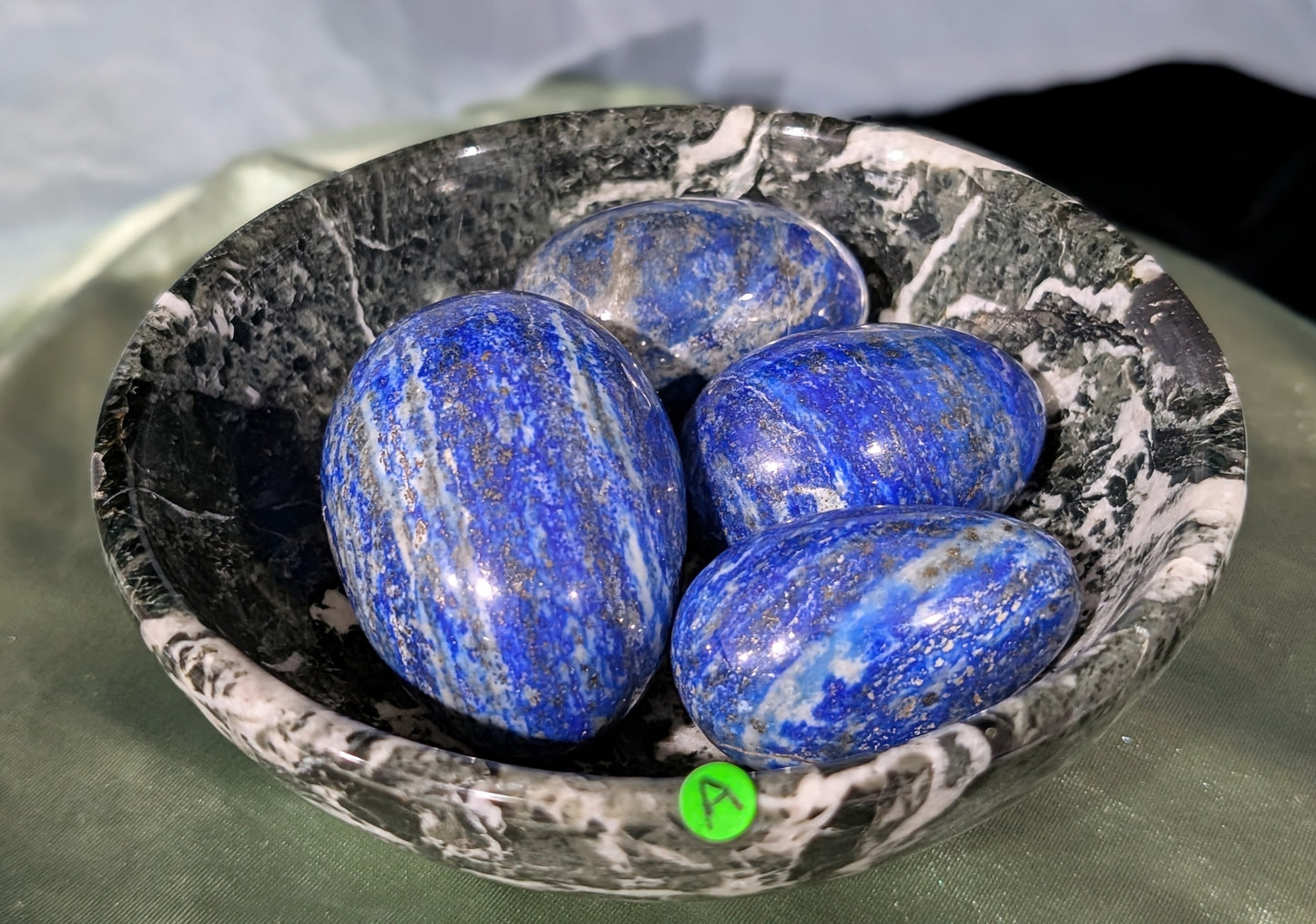 Zebra Jasper Offering Bowl