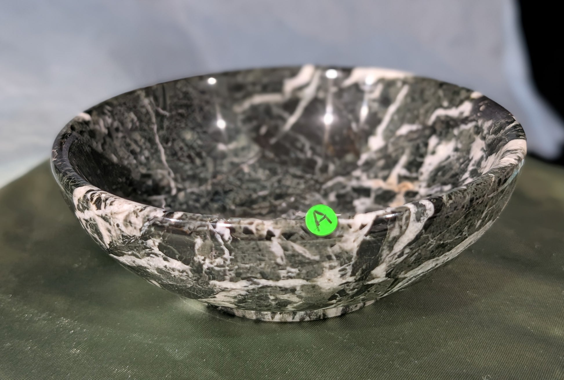Zebra Jasper Bowl