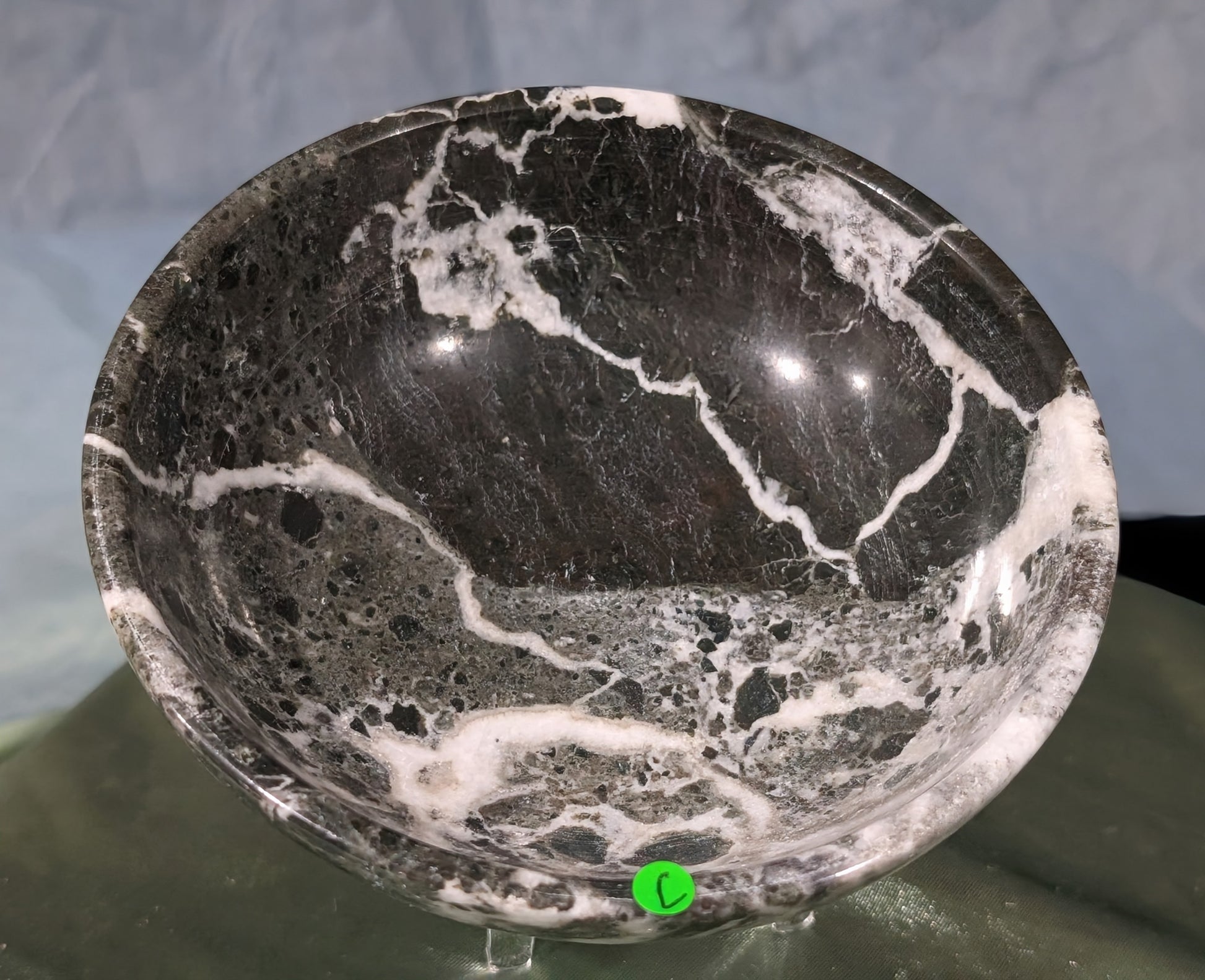 Zebra Jasper Bowl