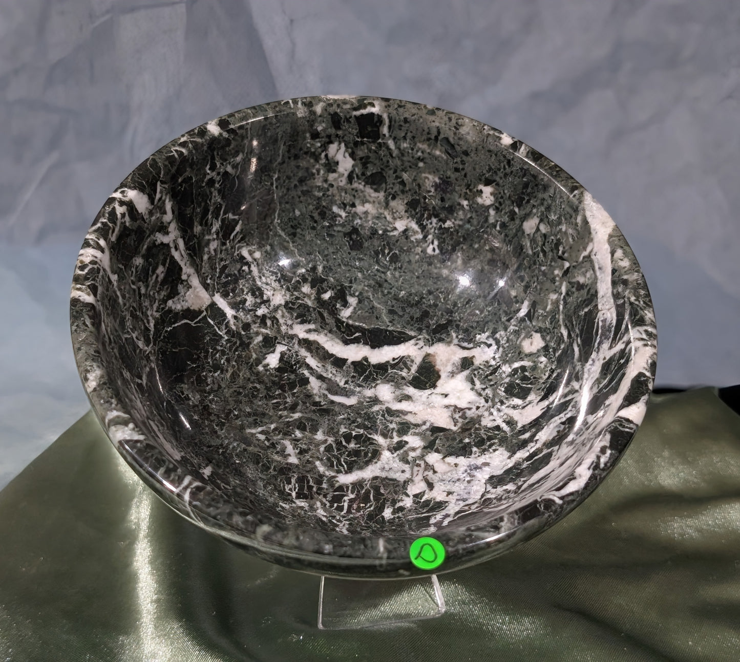 Zebra Jasper Offering Bowl