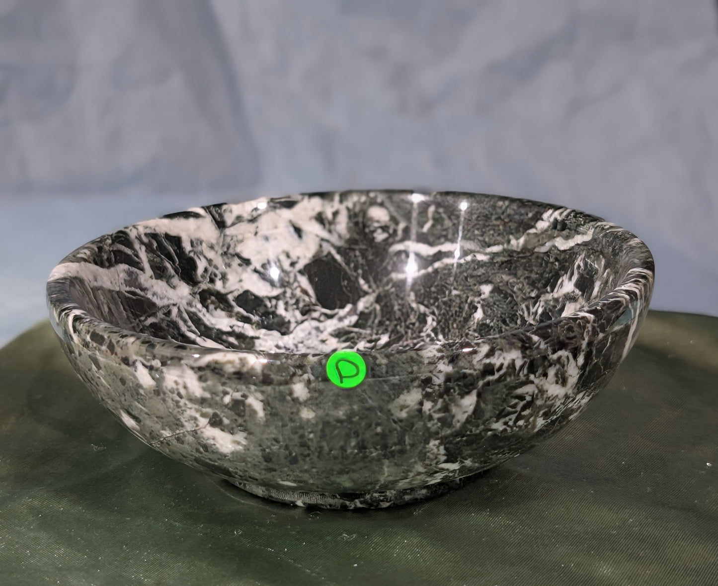 Zebra Jasper Offering Bowl