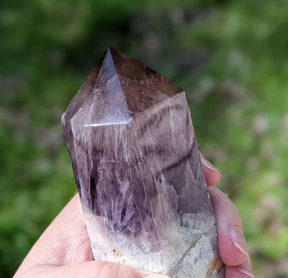 Feather Rainbow Fluorite and Agate Tower