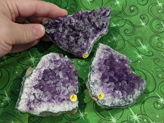 Raw Amethyst Crystal Clusters