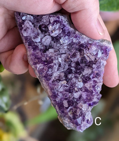 Raw Amethyst Crystal Clusters