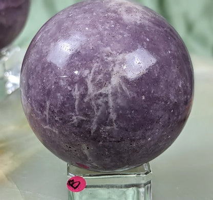 Lepidolite Sphere