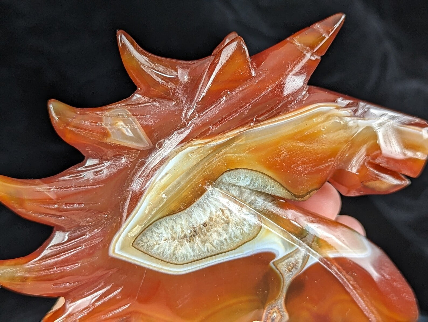 Carnelian Unicorn Figurine