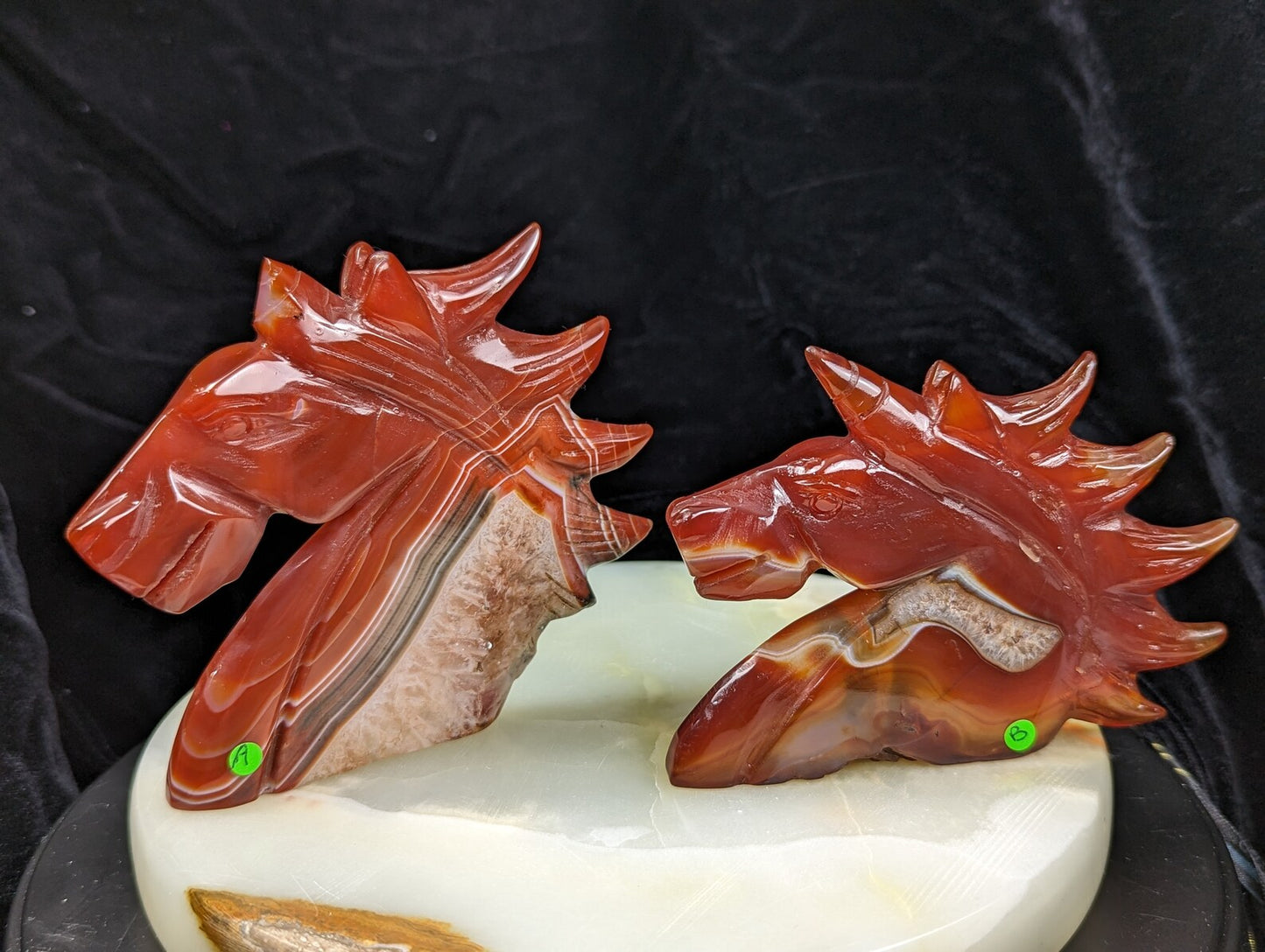 Carnelian Unicorn Figurine