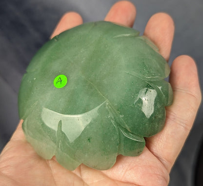 Green Aventurine Lotus Bowl