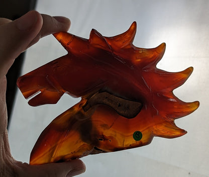 Carnelian Unicorn Figurine