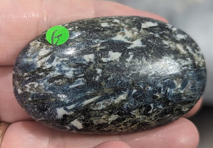 Ruby in Kyanite Palms Stones with Black Tourmaline