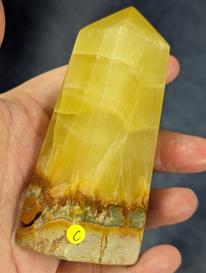 Lemon Calcite Towers