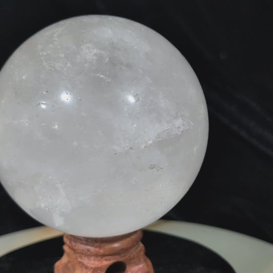 Flashy Quartz Sphere