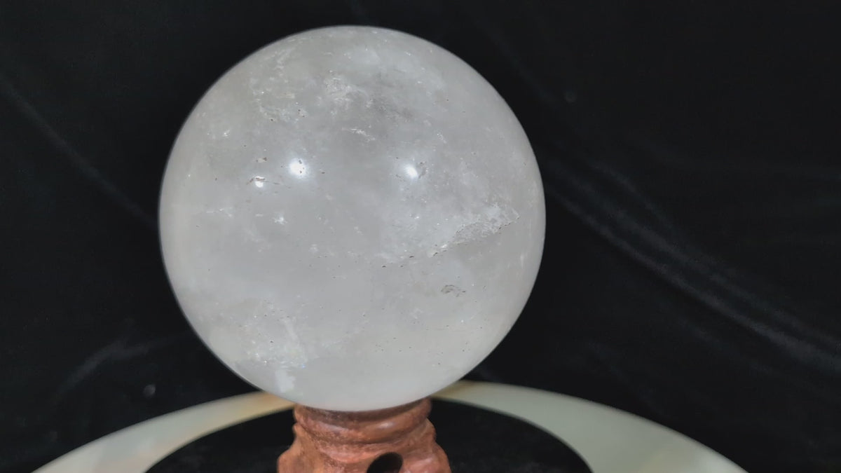 Flashy Quartz Sphere