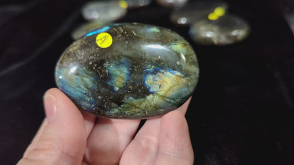 Labradorite Palm Stones ~ Flashy Labradorite