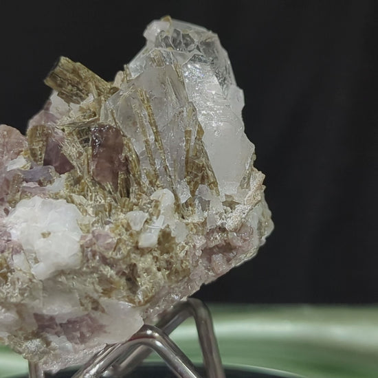 Axinite on Epidote Specimen