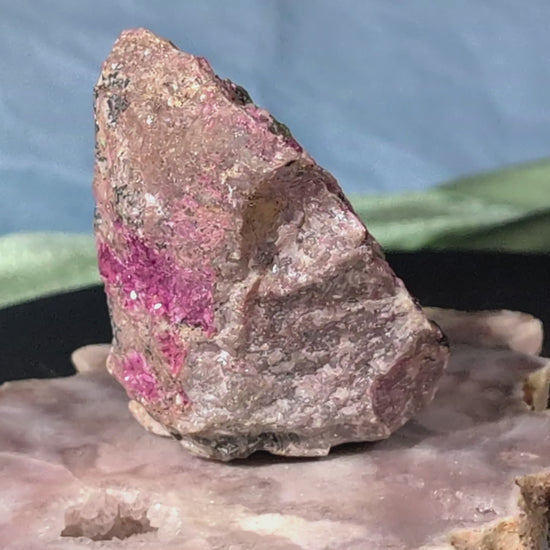 Cobalto Calcite Specimen
