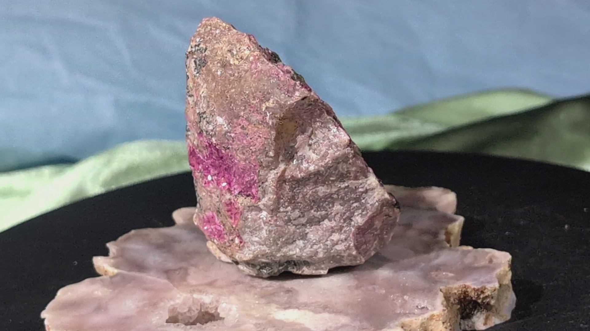 Cobalto Calcite Specimen