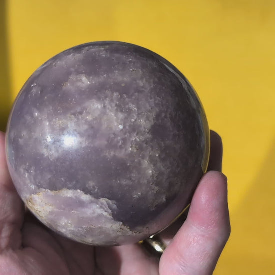 Lepidolite Sphere