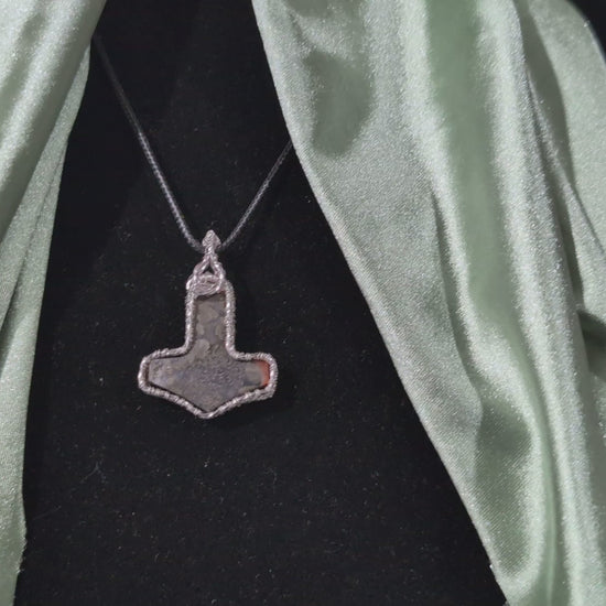 Marcasite Mjolnir Pendant
