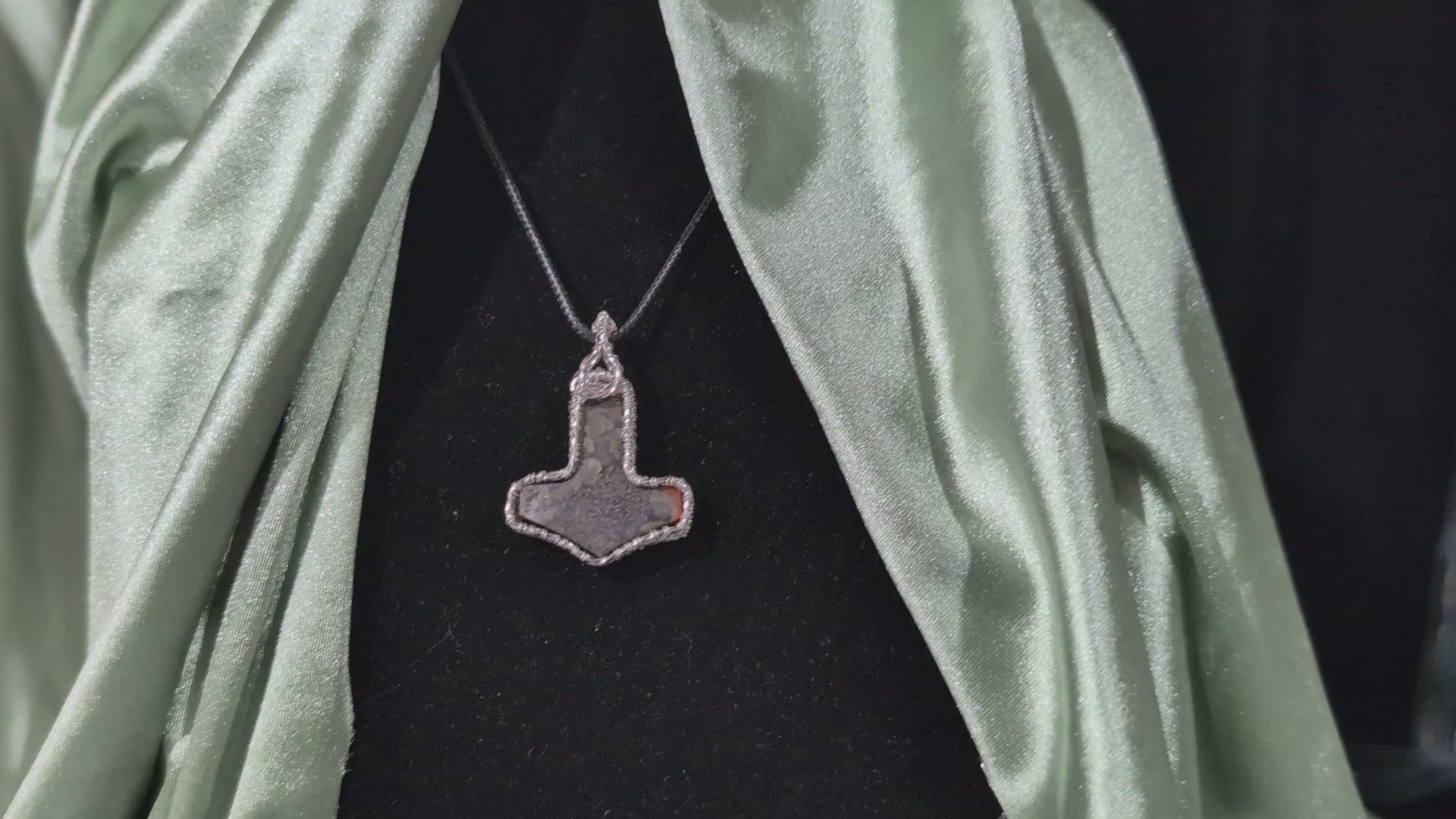 Marcasite Mjolnir Pendant