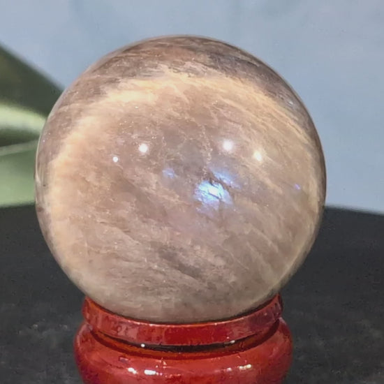 Black Moonstone Sphere