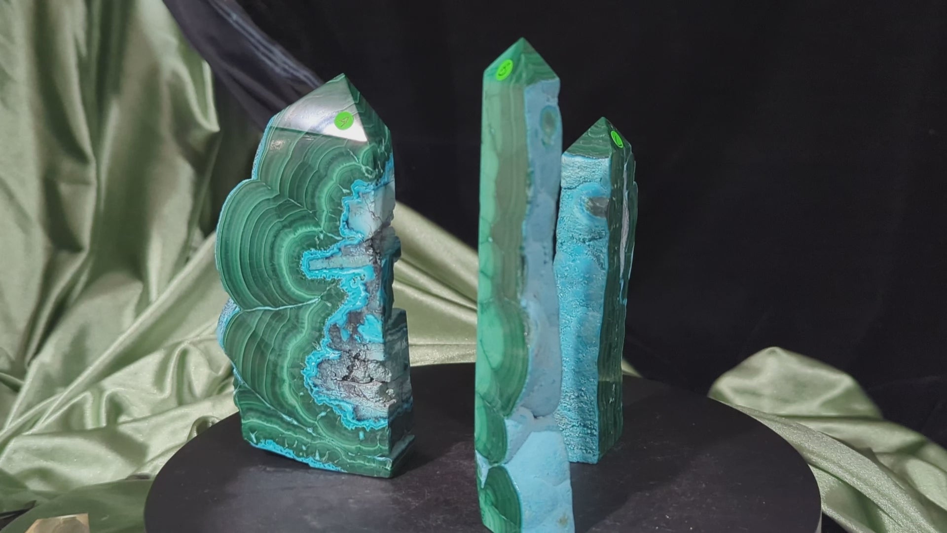 Malachite Freeform Slabs