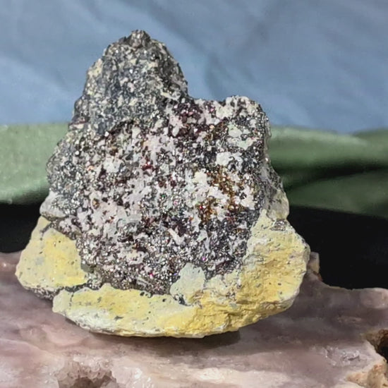 Sparkly Raw Chalcopyrite Specimen