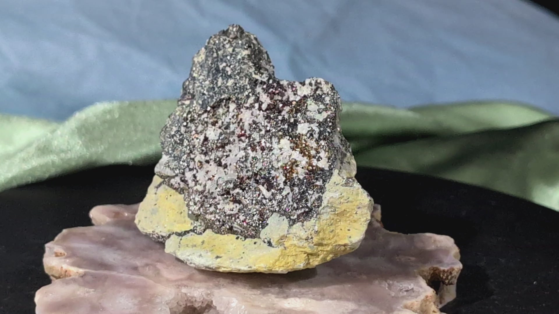 Sparkly Raw Chalcopyrite Specimen