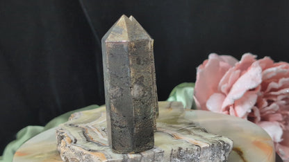 Hand Carved Pyrite Towers