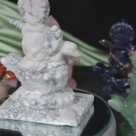 Crystal Saraswati Figurines