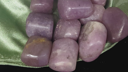 Lepidolite Crystal Tumbles