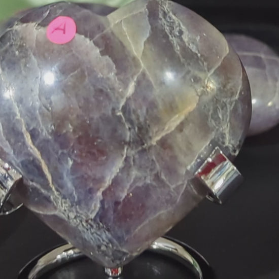 Iolite Hearts