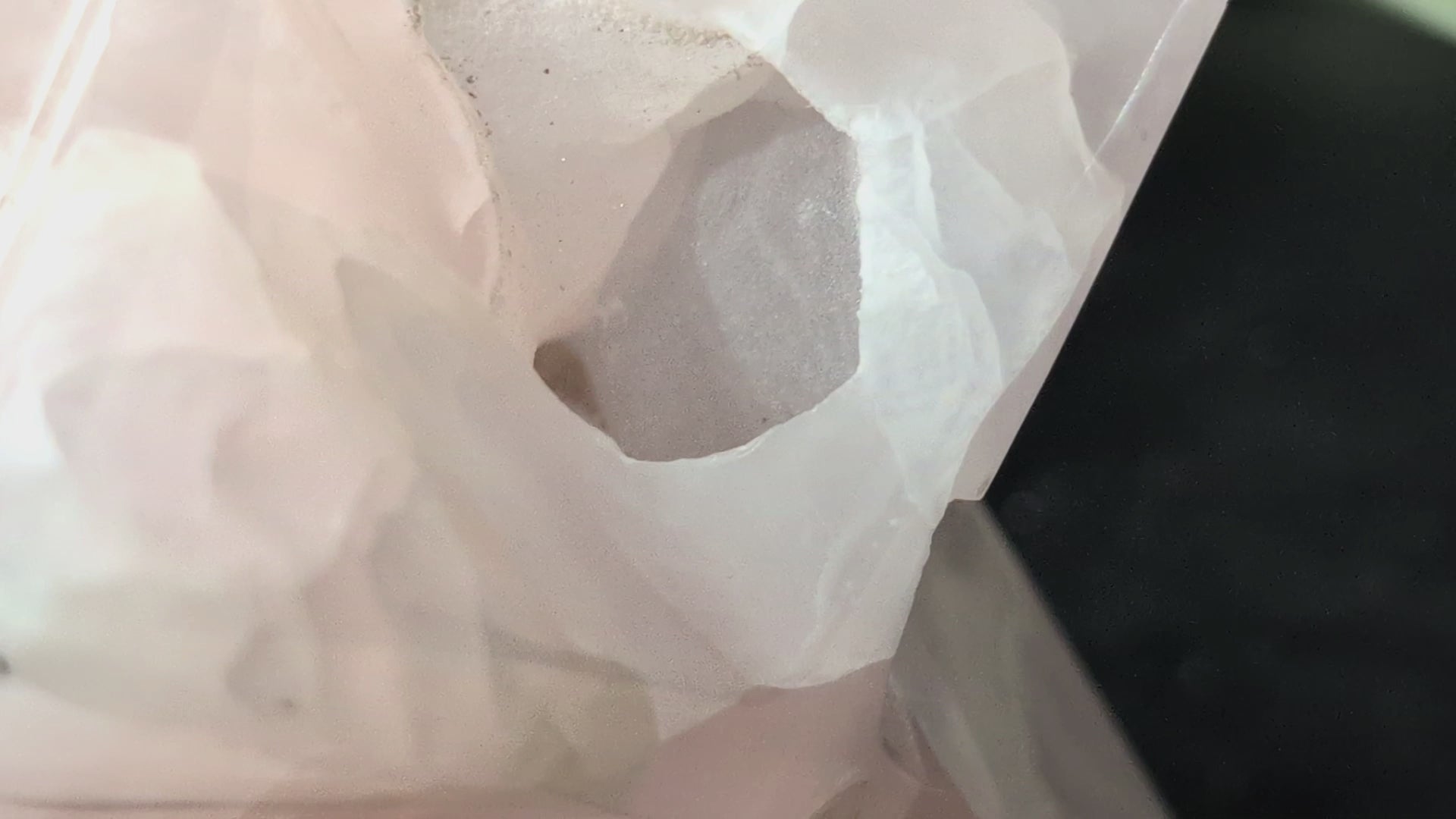 Druzy Pink Mangano Calcite Merkaba