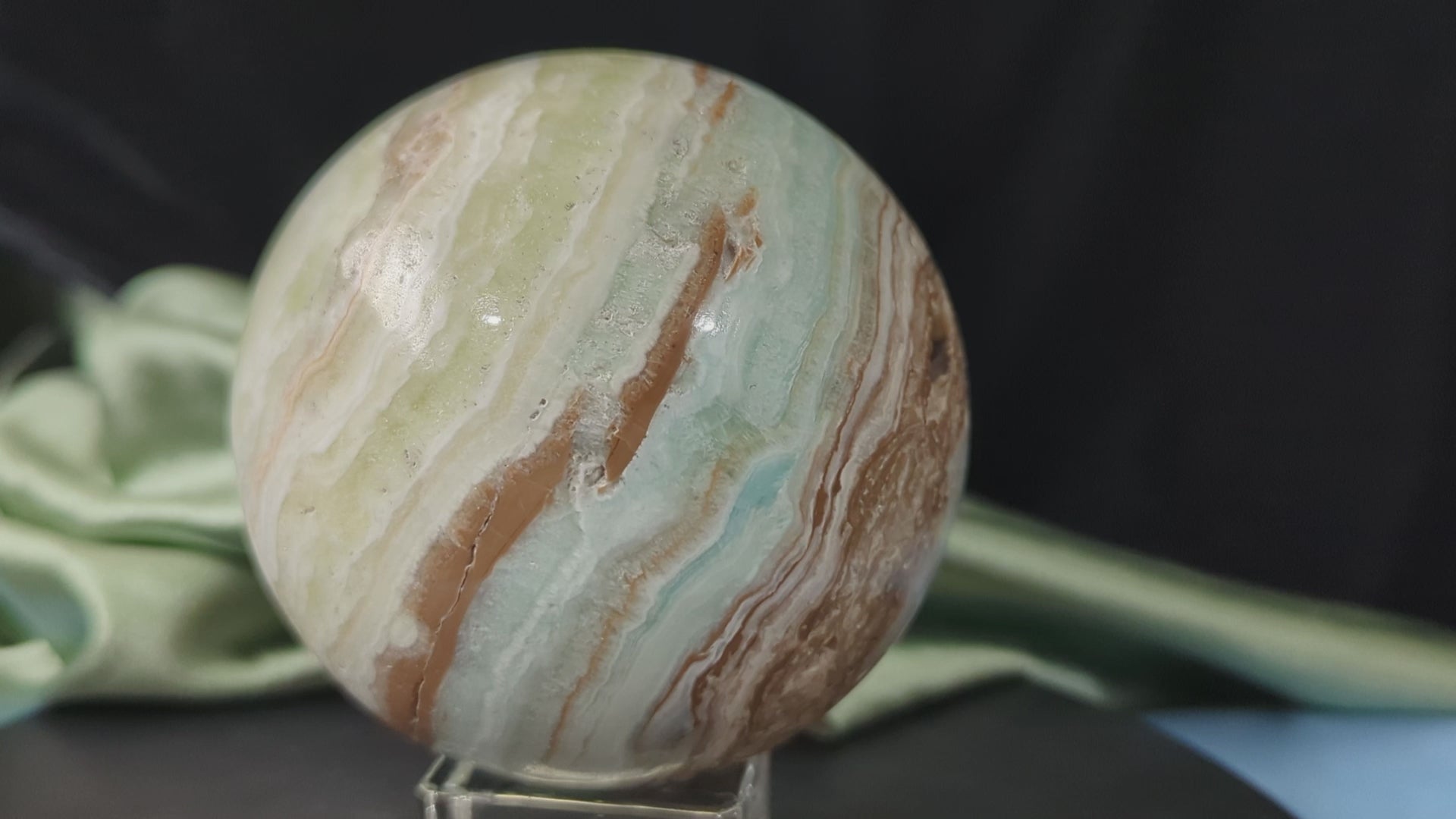 Large Caribbean Calcite Sphere