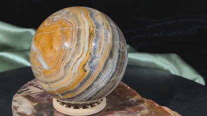 Bumblebee Jasper Sphere