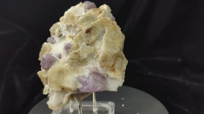 Purple Spinel Specimen In Matrix