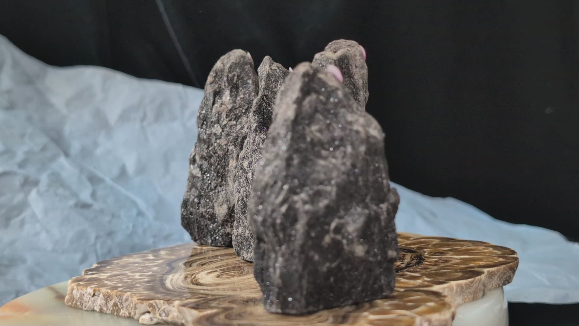 Raw Biotite Mica Cut Base Freeforms