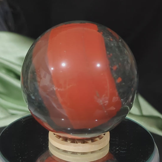 African Bloodstone Sphere