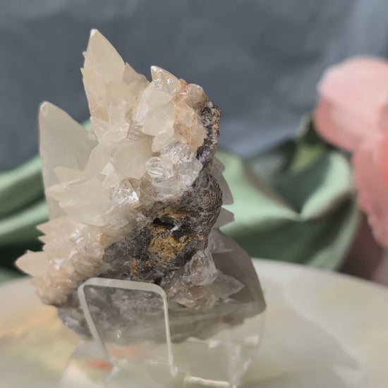 UV Reactive Dragon Tooth Calcite Specimen