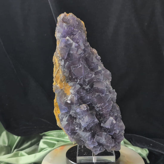 XL High Quality Cubic Purple Fluorite Specimen