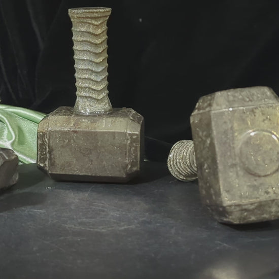 Pyrite Thor's Hammer