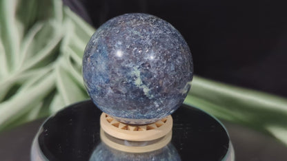 Rare Ruby Fuchsite in Kyanite Sphere