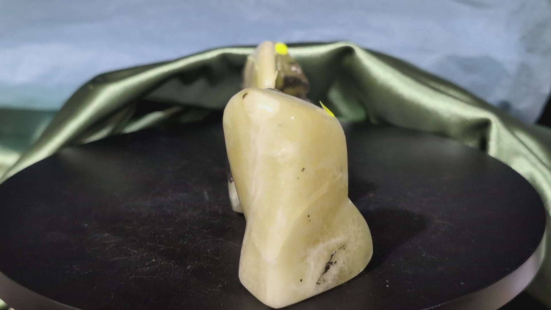 Yellow Brucite Freeforms